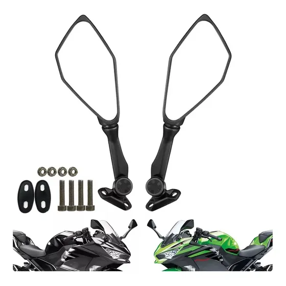 Espejos Traseros Para Kawasaki Ninja 400 Ex400 Ninja 300/250