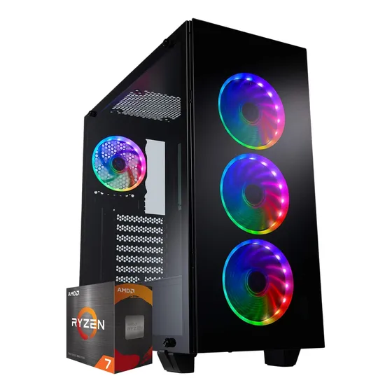 Pc Gamer Pro Ryzen 7 Octa-core 16gb 1tb M.2 Radeon Vega 8