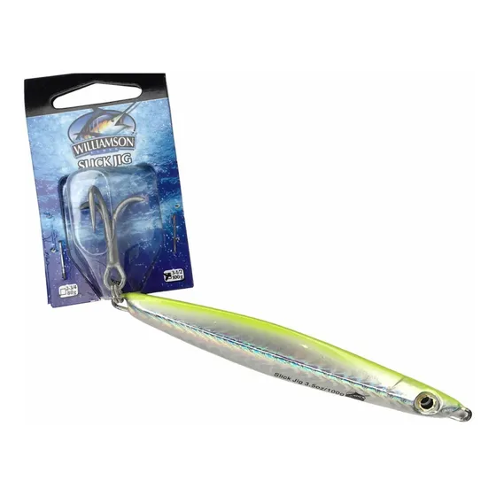 Señuelo Jig Williamson Slick 11cm. / 100gr. / Limones Color Hcr