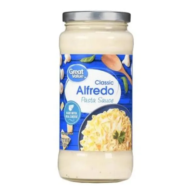 Great Value Salsa Para Pasta Alfredo 454g Hecho En Canadá