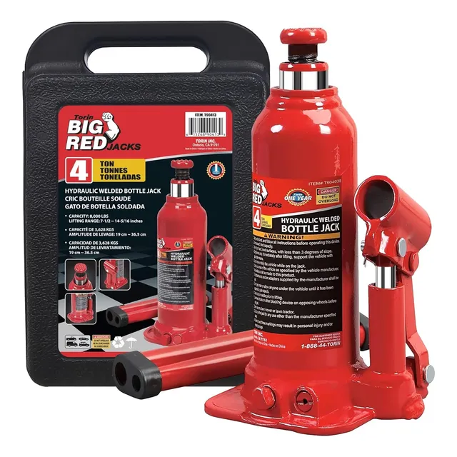 Gato De Botella Soldado Hidráulico 4ton, Big Red