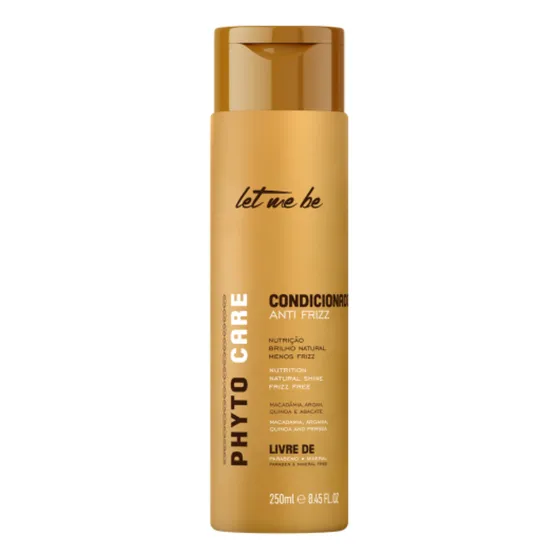 Condicionador Anti Frizz Phyto Care By Let Me Be 250ml