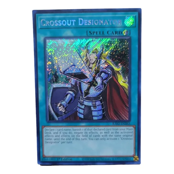 Yugioh Crossout Designator, Secreta Rarity Collection 2
