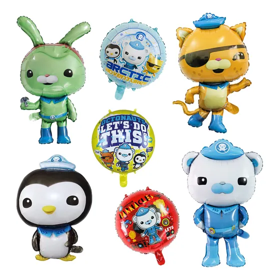 Set De Globos Para Fiesta De Cumpleaños De Los Octonautas