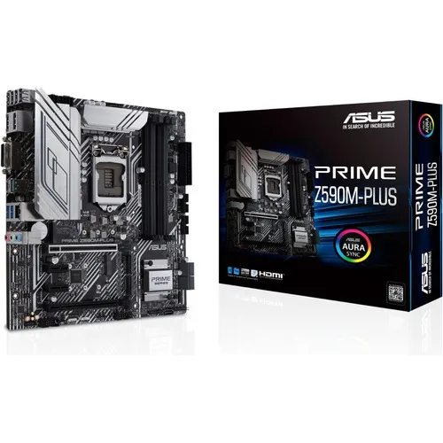 Tarjeta Madre Asus Prime Z590m-plus S1200 Intel 10ma 11va