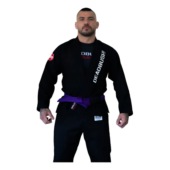 Kimono Jiujitsu Gi Bjj Bordado Deadbushi