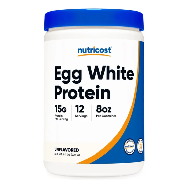 Proteína De Clara De Huevo En Polvo Nutricost 240 Ml (sin Sa