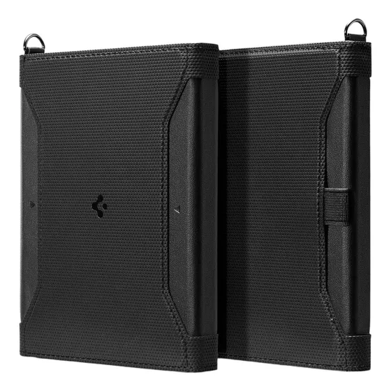 Organizador Portadocumentos Pasaporte Tarjetas Chip Lapicera Color Negro Diseño de la tela Eco cuero