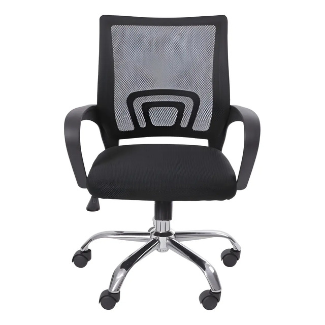 Cadeira De Escritório Giratória Or Design 3310 Preta Ergonomica