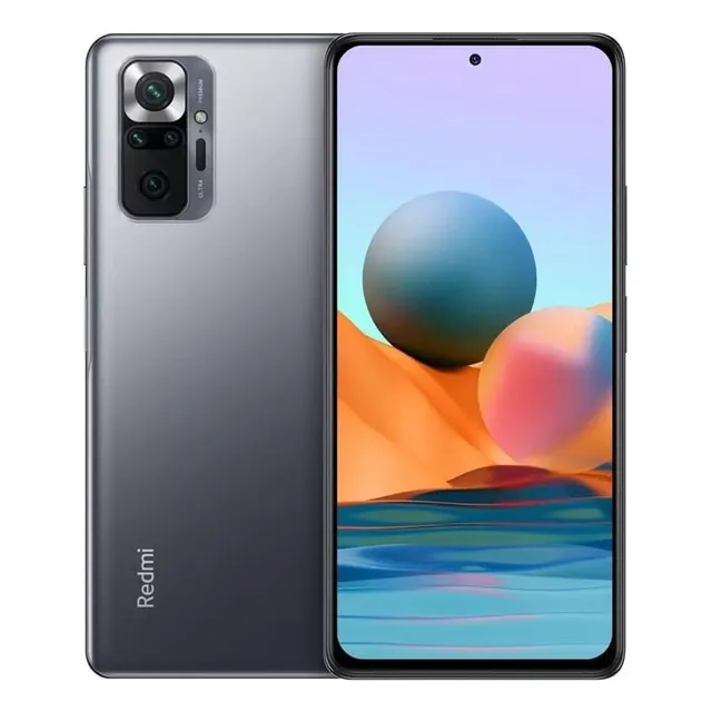 Celular Xiaomi Redmi Note 10 Pro Gris 128 Gb + 6 Gb