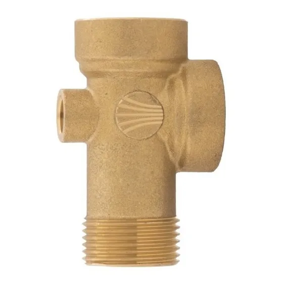 Conexion 5 Vias Pedrollo Tee De Bronce Para Hidroneumatico