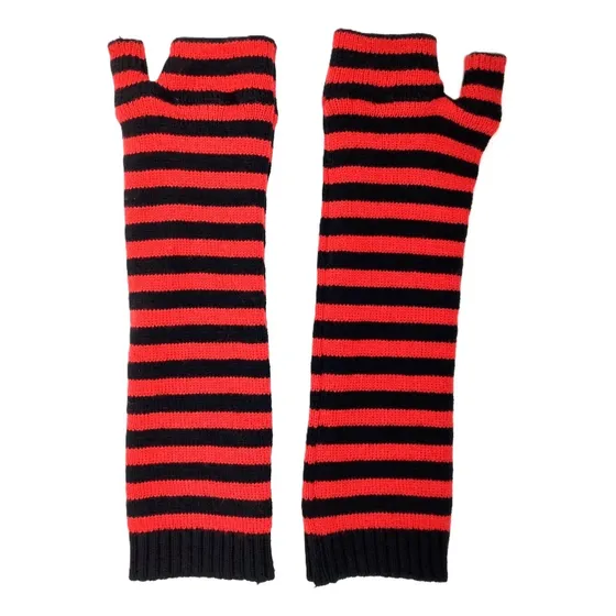 Guantes Mitones Manguitas De Lana Largos Sin Dedos Unisex