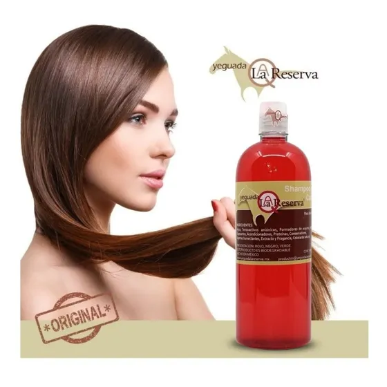 Shampoo Del Caballo Yeguada La Reserva 1 Litro Rojo