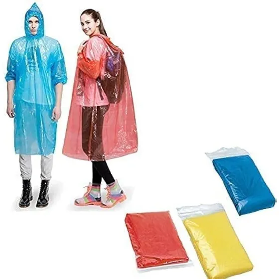 Impermeable Gaban Poncho Economico De Bolsillo  3pack