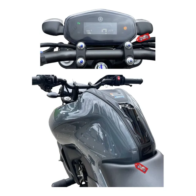 Combo Protector Tanque + Protector Tacómetro Yamaha Fz 3.0