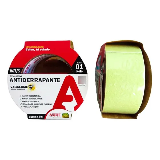 Cinta Antiresbalante Neon Brilla En La Oscuridad 2  Adere