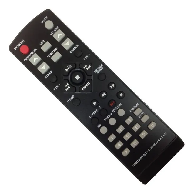 Control Remoto Akb32371601 Para Lg Minicomponente Audio 