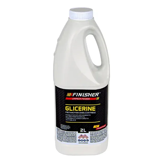 Glicerine Pneu Pretinho Concentrado - 2 Litros Finisher
