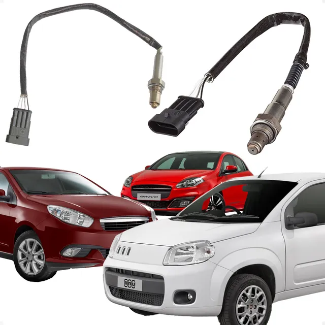 Par Sonda Pré Pós Uno Way  1.0 Evo 2008 2009 2010 2011 2012