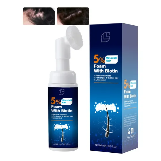 Minoxidil 5% Espuma Para Pérdida Cabello,cabello Escaso