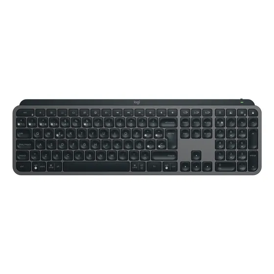 Teclado Bluetooth Logitech Master Mx Keys S Retroiluminado Color del teclado Grafito