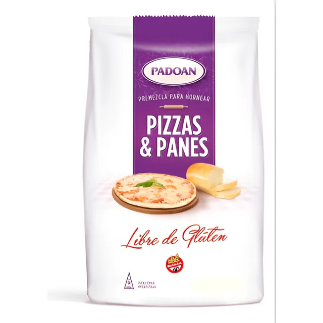 Premezcla Para Hornear Pan/pizza Sintacc Padoan X500gr X20u
