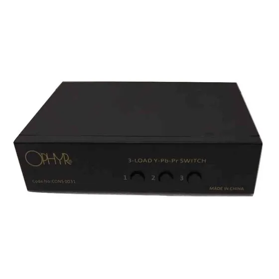Consola Selectora Audio /video Componente 3 X 1