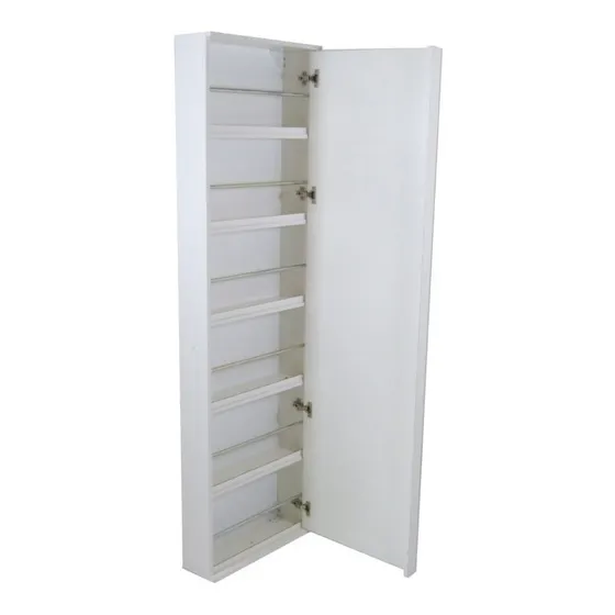 Mueble Botinero Organizador De Zapatos Flotante Con Estantes Color Blanco