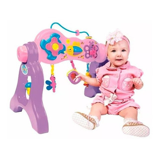 Play Gym Infantil Maral Menina Rosa 3 Em 1 Com Som Rosa Play Gym Infantil Maral Menina Rosa 3 Em 1 Com Som Rosa
