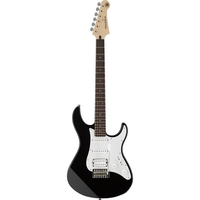 Guitarra eléctrica Yamaha PAC012/100 Series 012 de caoba 2023 black brillante con diapasón de palo de rosa