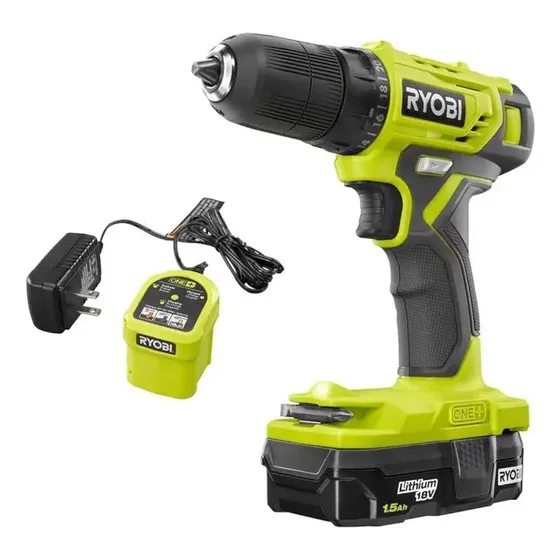 Taladro Destornillador Inalámbrico 18v Ryobi Batería 1.5ah