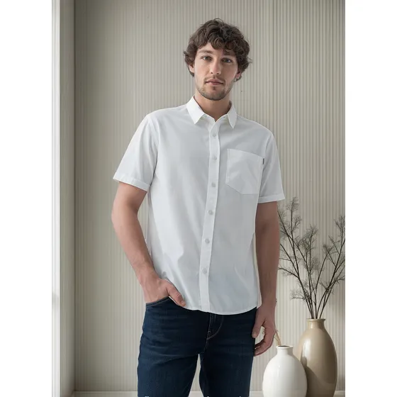 Camisa Slim Fit Americanino 819f001 Crudo Porc