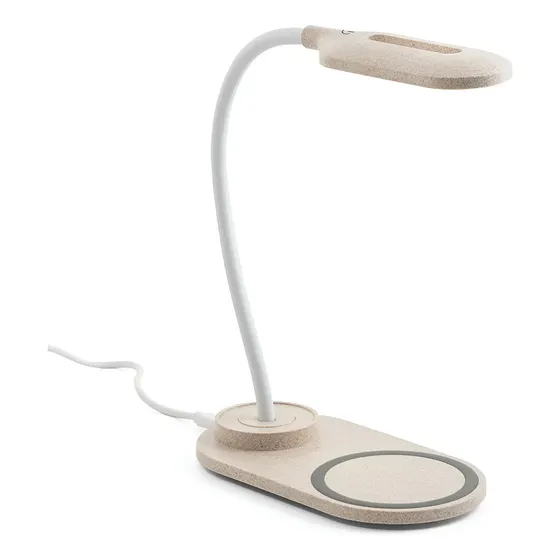 Luminaria Mesa Ecologica Abajur Led  Com Carregador Wireless