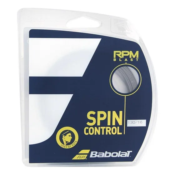 Cuerda negra Balobat Rpm Blast de 1,30 mm/16 mm, juego con 12 m
