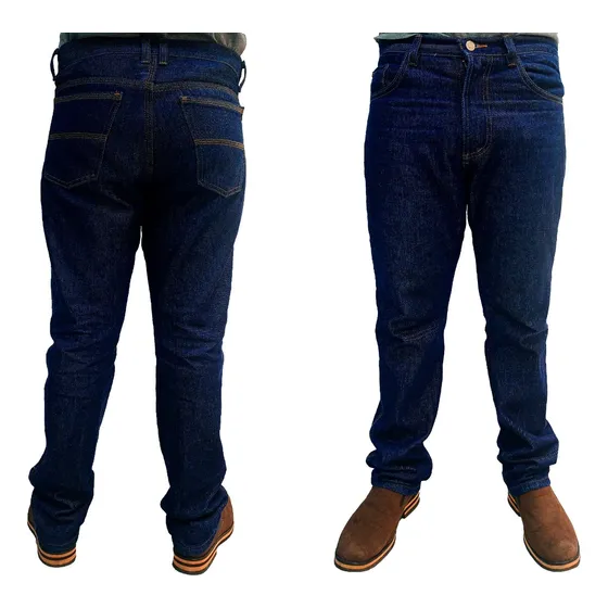 Jeans De Caballero Triple Costura