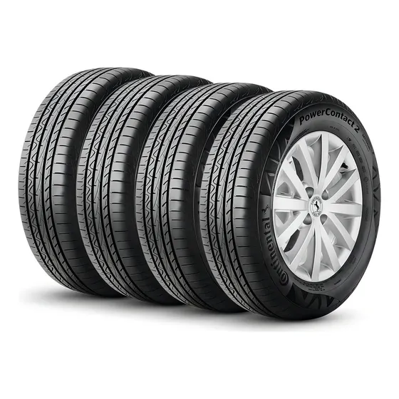 4 Pneus Continental Aro 15 Powercontact 2 195/55r15 85h