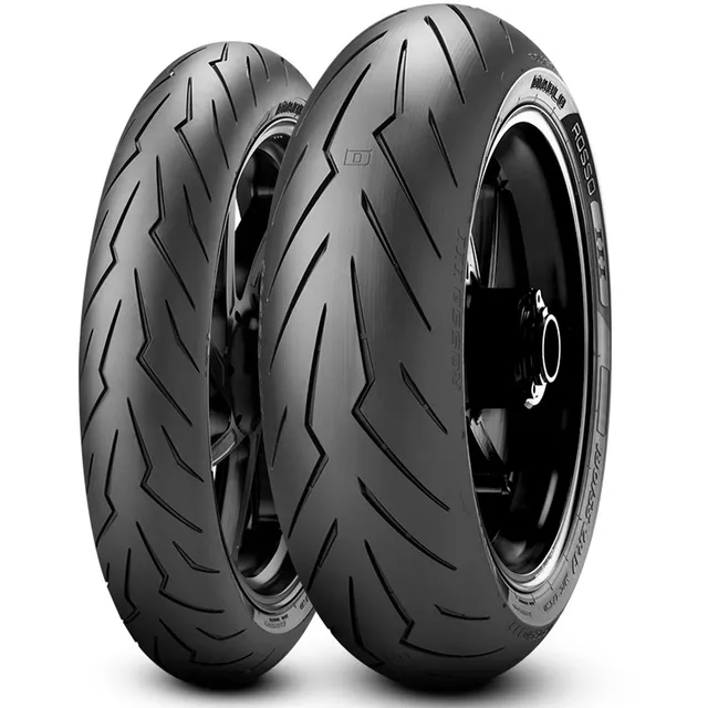 Cubiertas Pirelli 120 70 17 + 160 60 17 Diablo Rosso Iii Fas