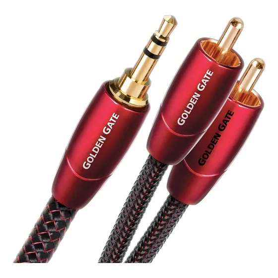 Cable Audioquest Goldg02mr Rojo 3.5 A Rca 2 M
