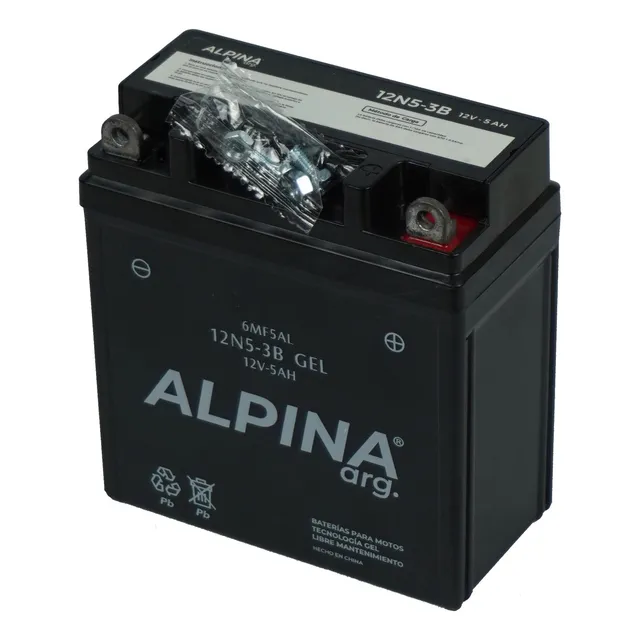 Bateria Alpina 12n5-3b Gel Zanella Zb 110 125 Due Vento 110