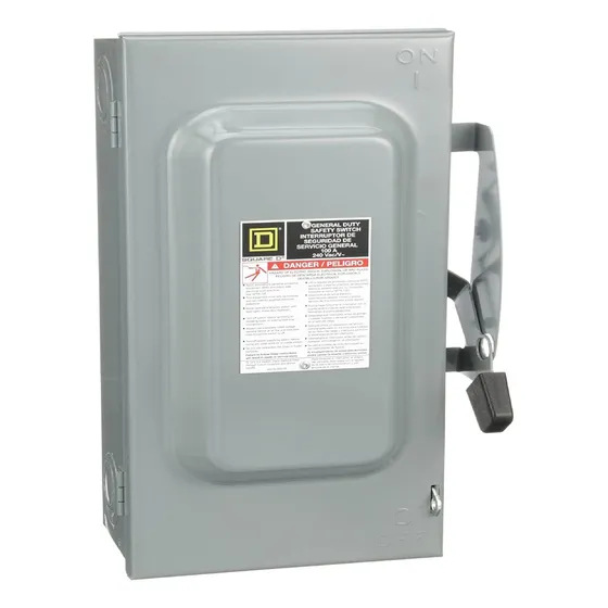 Interruptor De Seguridad 3 Polos 30 A. Clase 3130 - D323n