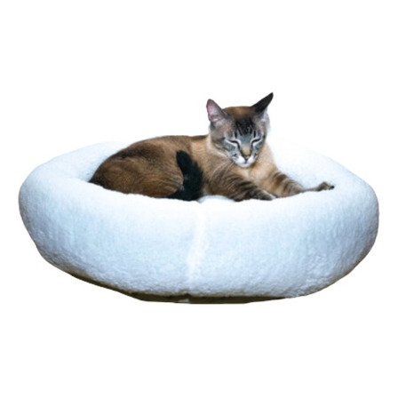 Caminha Pet Redonda De Sherpa Pele De Carneiro Cães E Gatos Caminha Pet Redonda De Sherpa Pele De Carneiro Cães E Gatos
