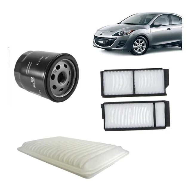 Kit Filtros Aceite/aire/polen Para Mazda 3 1.6 2004 A 2013