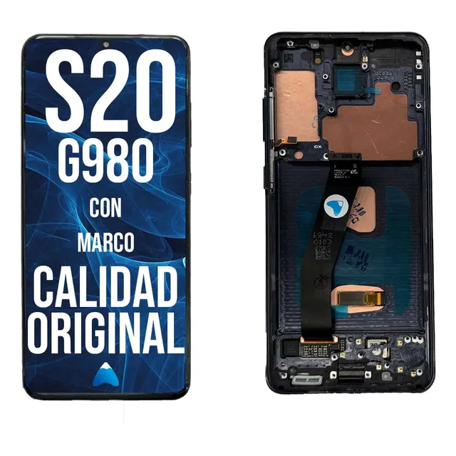 Modulo S20 Samsung G980 Pantalla Display Oled Con Marco