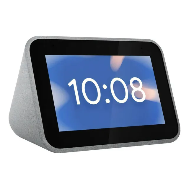 Parlante inteligente Lenovo Smart clock CD-4N341Y con asistente virtual Google Assistant, pantalla integrada de 4" gray 110/220V