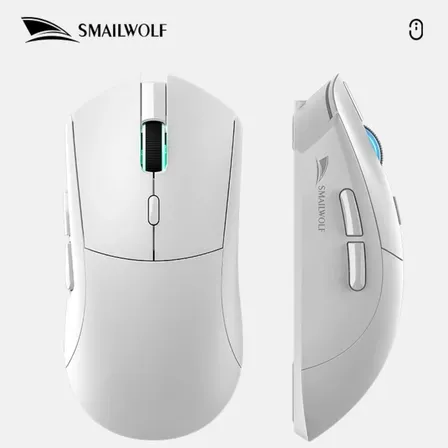 Mouse Gamer Inalámbrico Smailwolf Rs7 20000dpi White