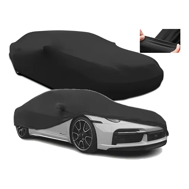 Capa Cobrir Carro Modelo Sedan Lycra Proteção Uv Anti Poeira