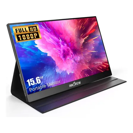 Monitor Portátil Innoview 15,6 Fhd1080p Hdmi Usb C Cubierta