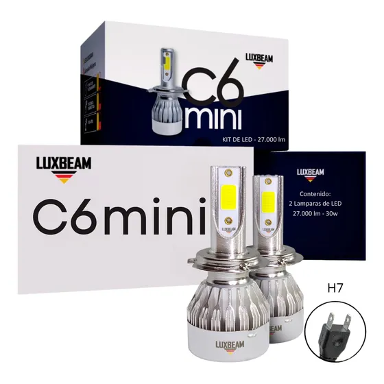 Kit X2 Cree Led (27.000 Lumenes) - Todos Los Conectores