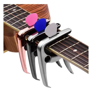 Pin De Puente Multifuncional De Aleación De Zinc Guitar Capo Pin De Puente Multifuncional De Aleación De Zinc Guitar Capo