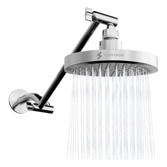 Cabezal De Ducha De Lluvia Sparkpod Con Brazo De Extensión D